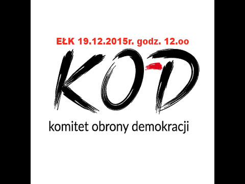 Ełk: Manifestacja w obronie demokracji