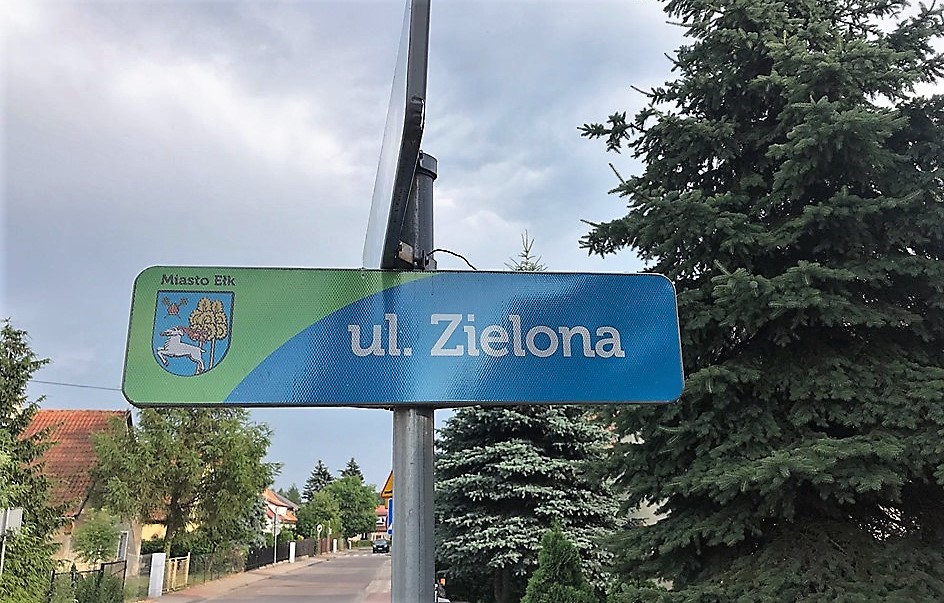 Zakończyły się prace remontowe na ul. Zielonej w Ełku