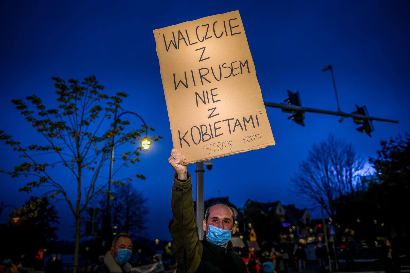 Protest w Ełku. Stefan Marcinkiewicz: Mój gniew