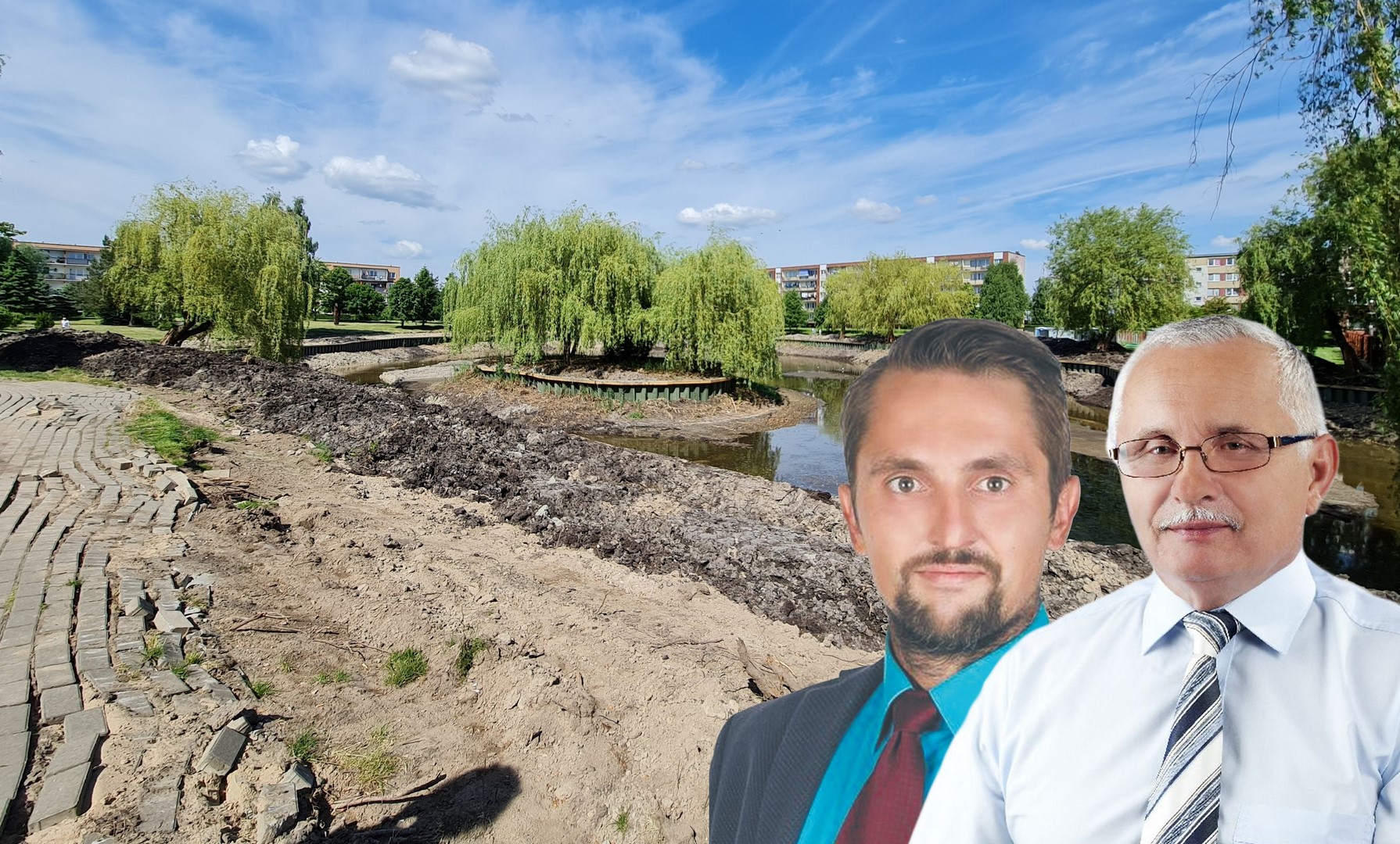 Kontrowersje wokół  bajorka. Niech pani napisze: pieniądze utopione w błoto. Dosłownie