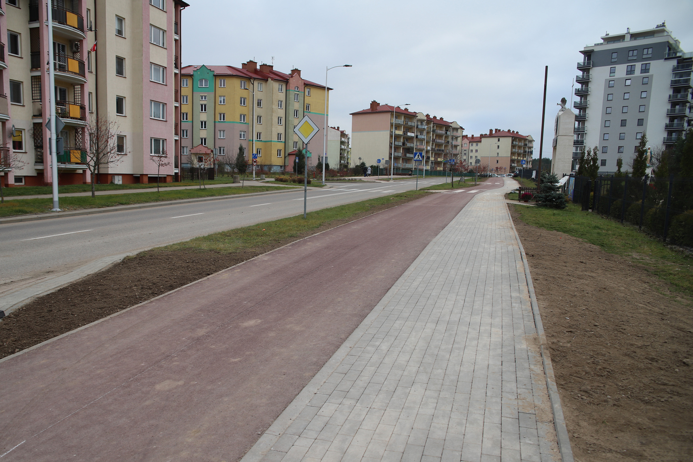 Nowa ścieżka rowerowa i chodniki. Ulice Kolbego i Baranki lepiej skomunikowane