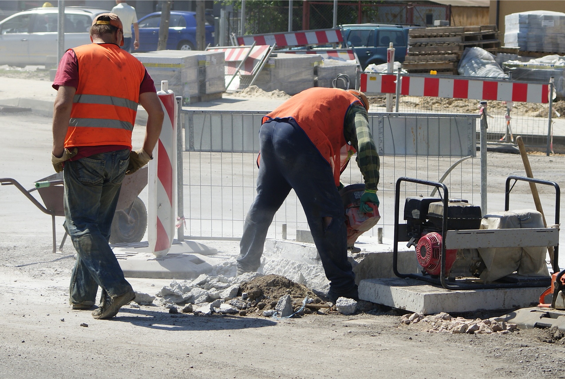 Utrudnienia na drogach wojewódzkich w Ełku: ruszają prace drogowe