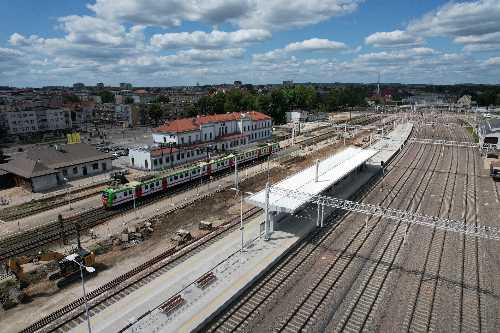 Stacje Olsztyn Główny i Ełk zachęcą do wyboru kolei