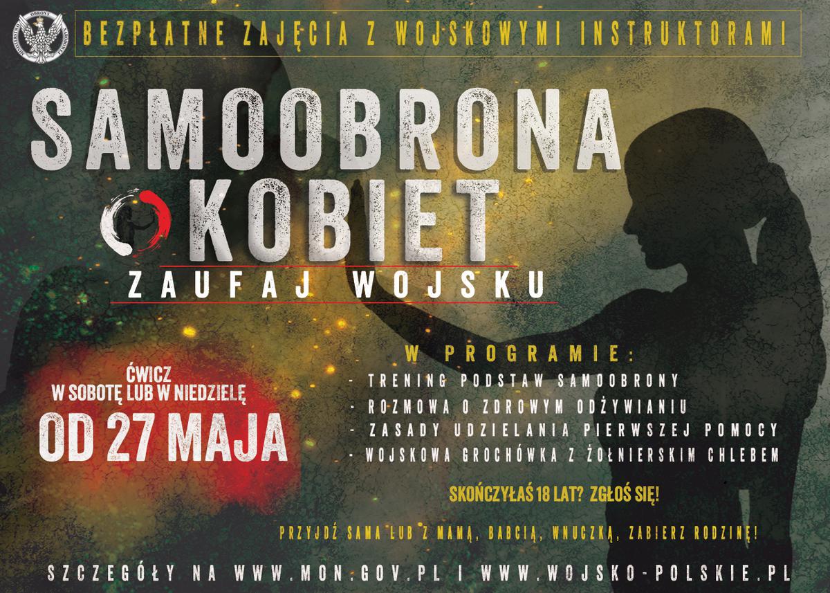 „Samoobrona kobiet – zaufaj wojsku” trwają zapisy na bezpłatne treningi