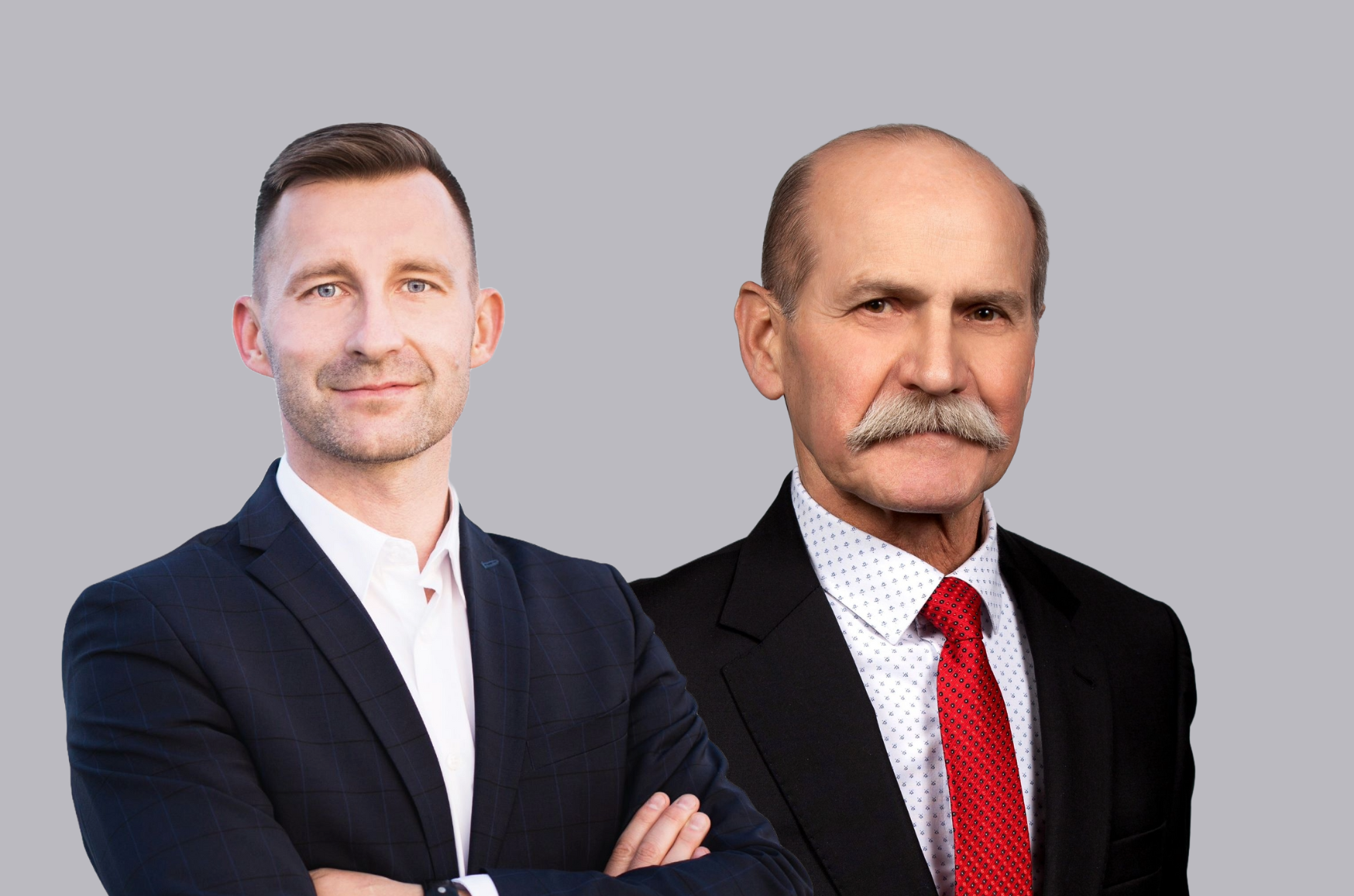 Dwóch kandydatów na fotel prezydenta Ełku