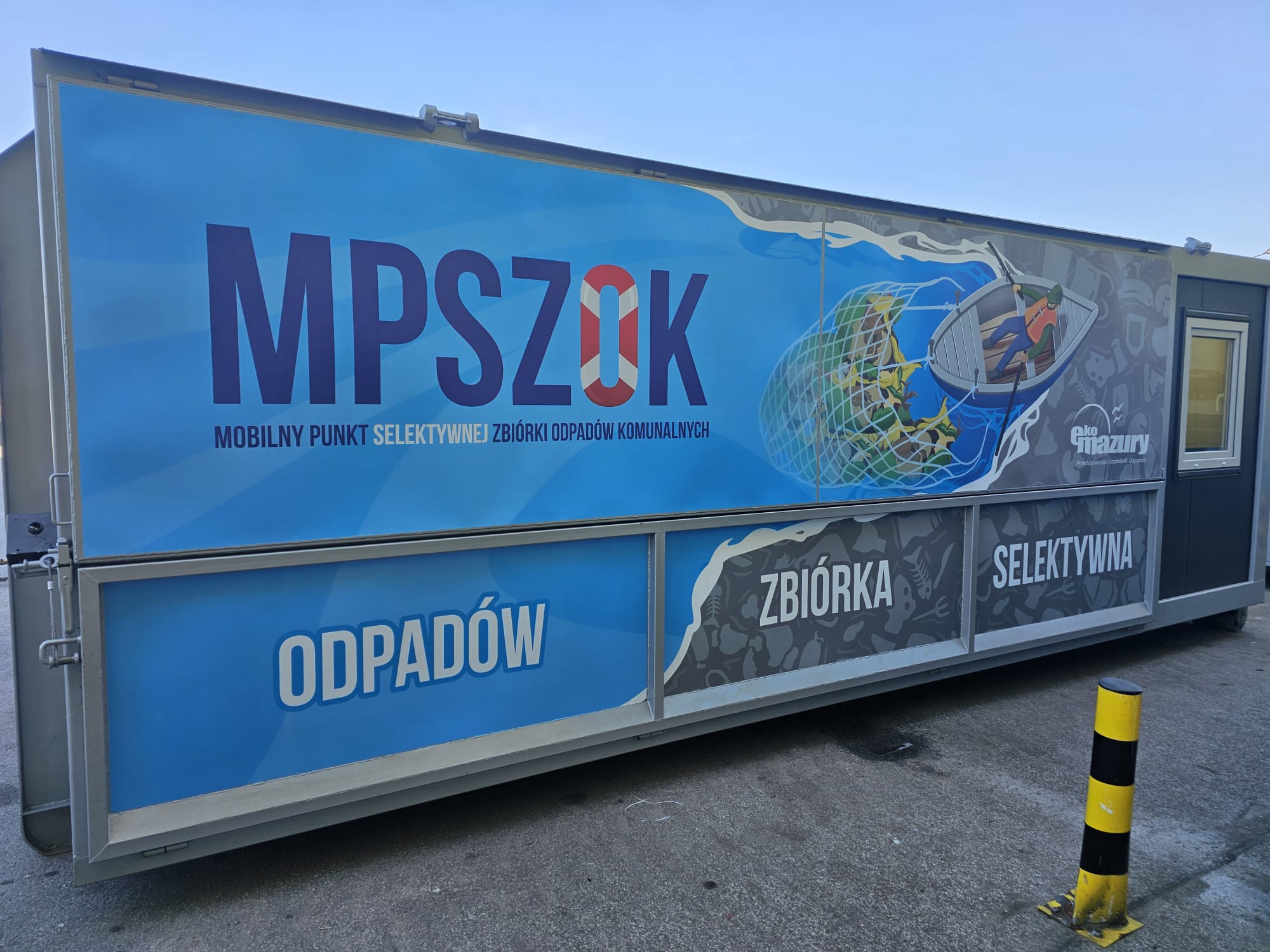 Eko-Mazury: Mobilne Punkty Selektywnego Zbierania Odpadów Komunalnych (MPSZOK)