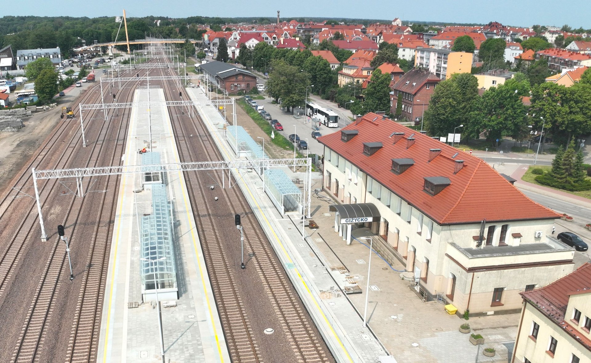 Kolej wróciła na Mazury – z Ełku do Giżycka po nowym torze